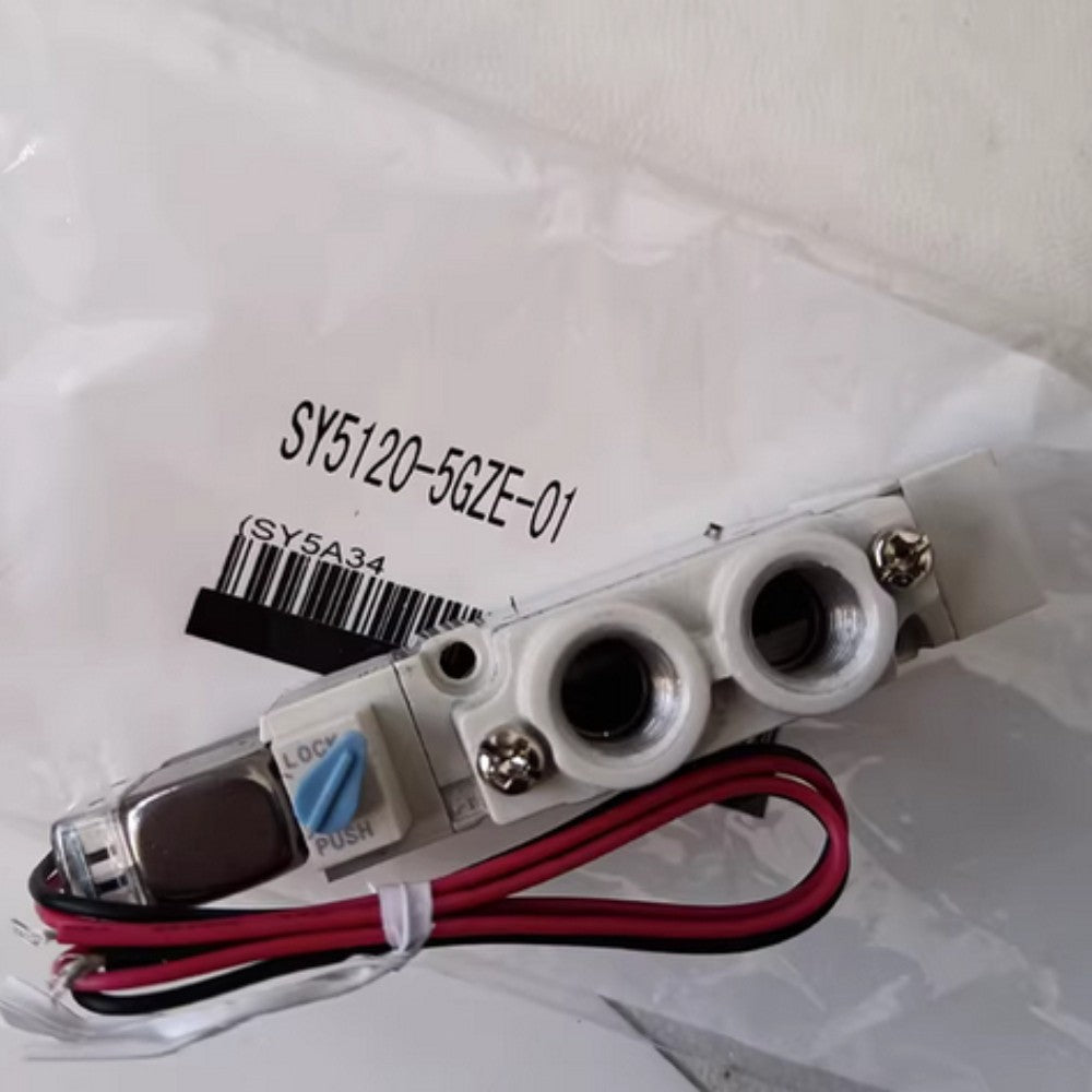 1PCS  FOR SMC Solenoid Valve SY5120-5GZE-01 Freight Free