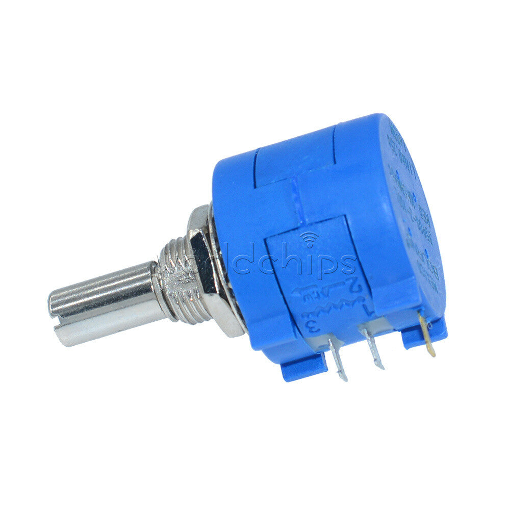 10PCS 10K Ohm 3590S-2-103L Rotary Wirewound Precision Potentiometer Pot 10 Turns