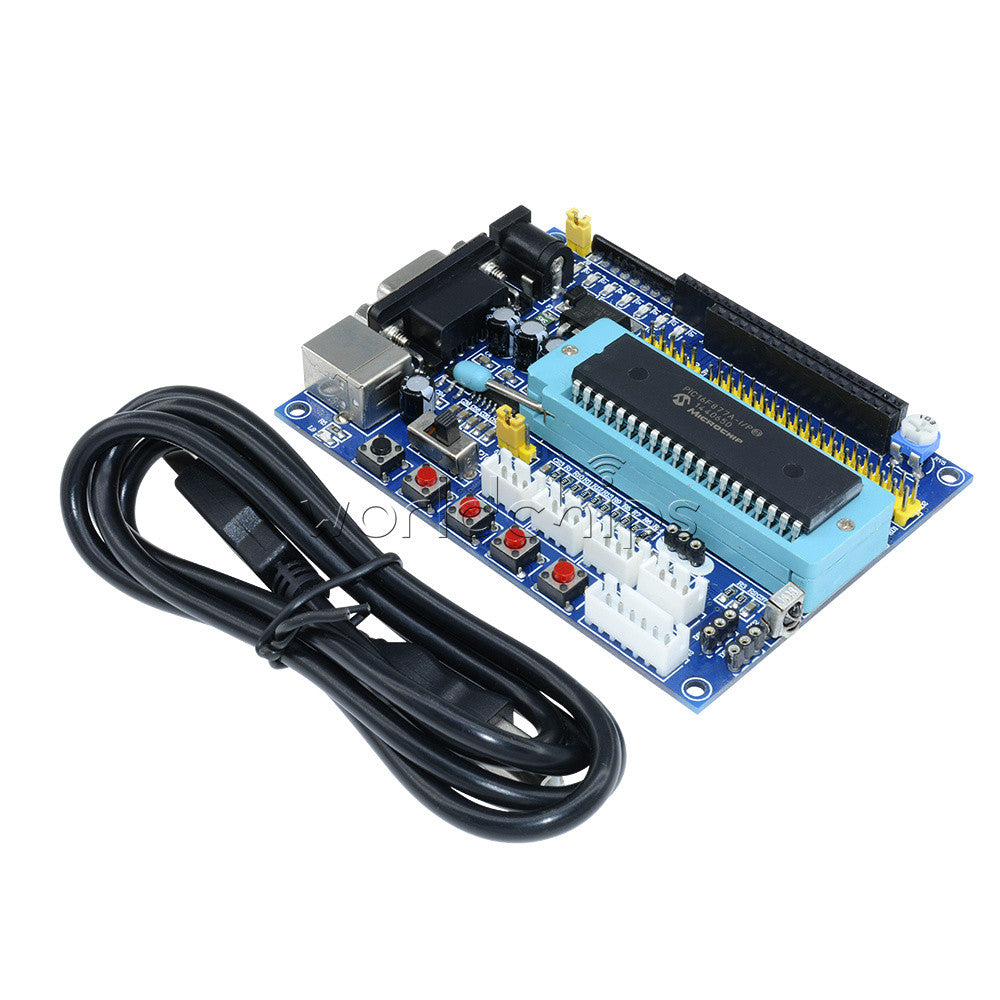 PIC16F877A PIC Mini System Development Board JTAG ICSP Programmer Emulator