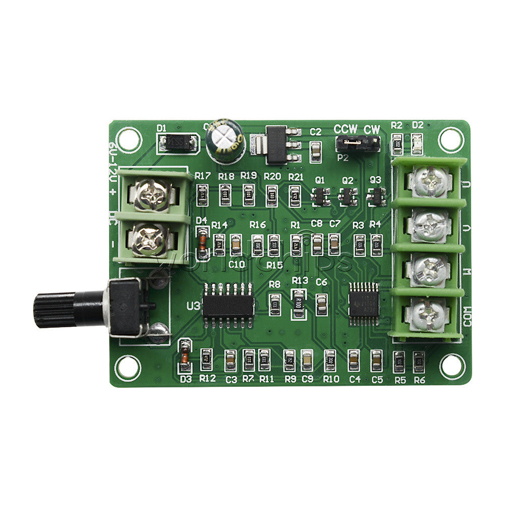 5V-12V DC Brushless Motor Driver Board Controller for 3/4 Wires Hard Drive Motor