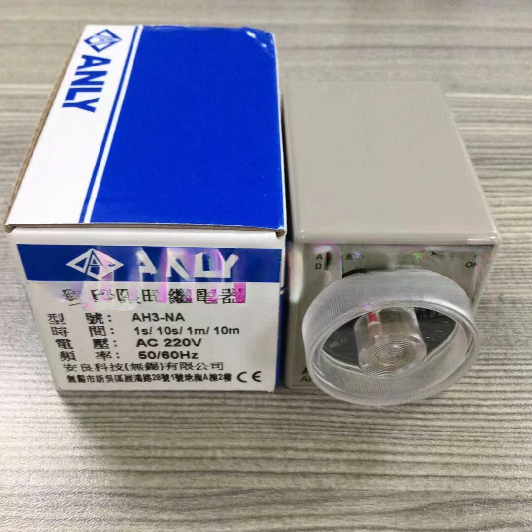 1PC  ANLY AH3-NA AC220V Time relay #P