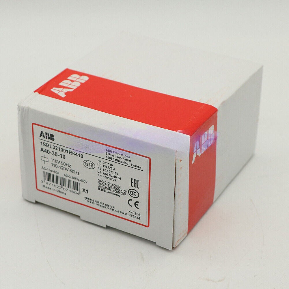 1PCS For ABB A40-30-10 A403010 AC 110V Contactor