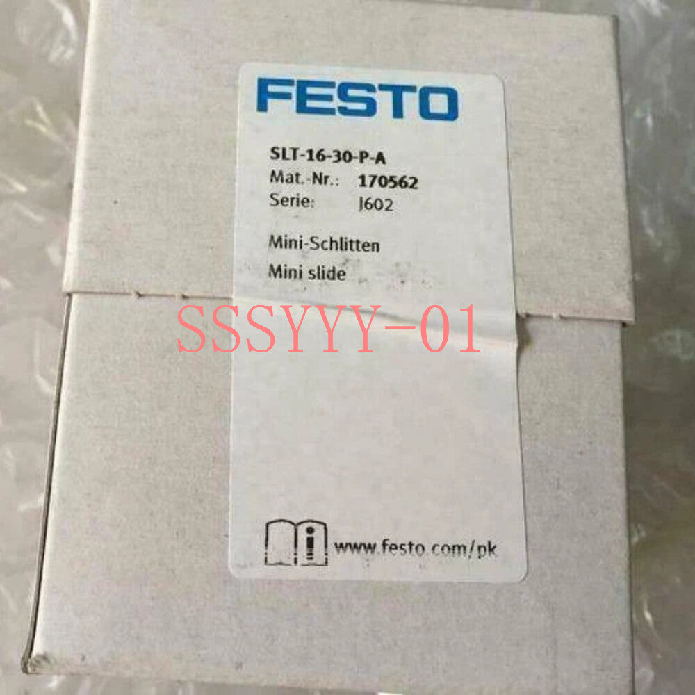 1PCS  FESTO SLT-16-30-P-A 170562 1PC  Slider Cylinder Free shipping