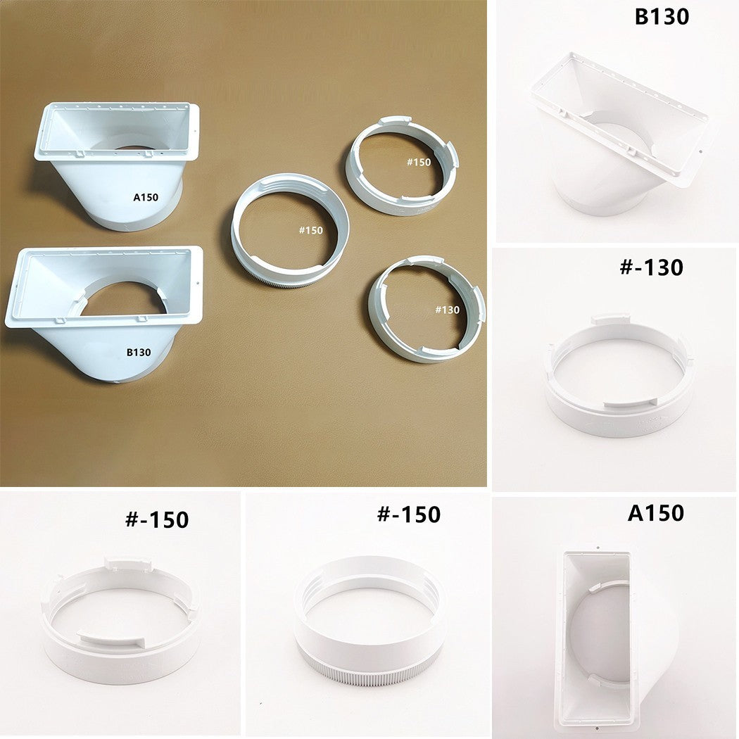 Exhaust Duct Interface 13/15cm Air Conditioner Parts Portable Accessories