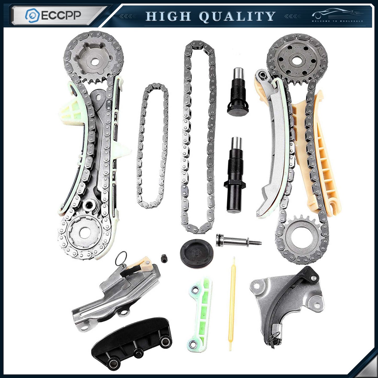 Timing Chain Kit For 1997-2010 Ford Explorer 4.0L V6 GAS SOHC