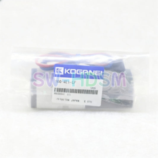 1PCS  for KOGANEI Solenoid Valve 100-4E1-LF DC24V Freight Free