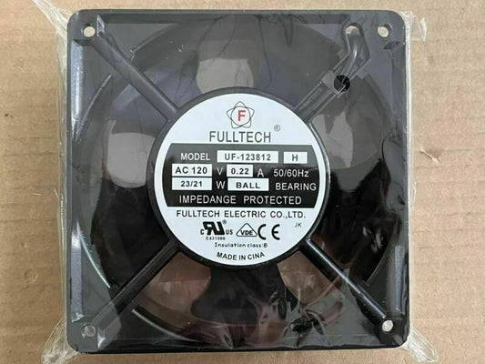 1x FULLTECH UF-123812 H AC120V 0.22A 12038 120mmX38mm 12cm AC cooling fan