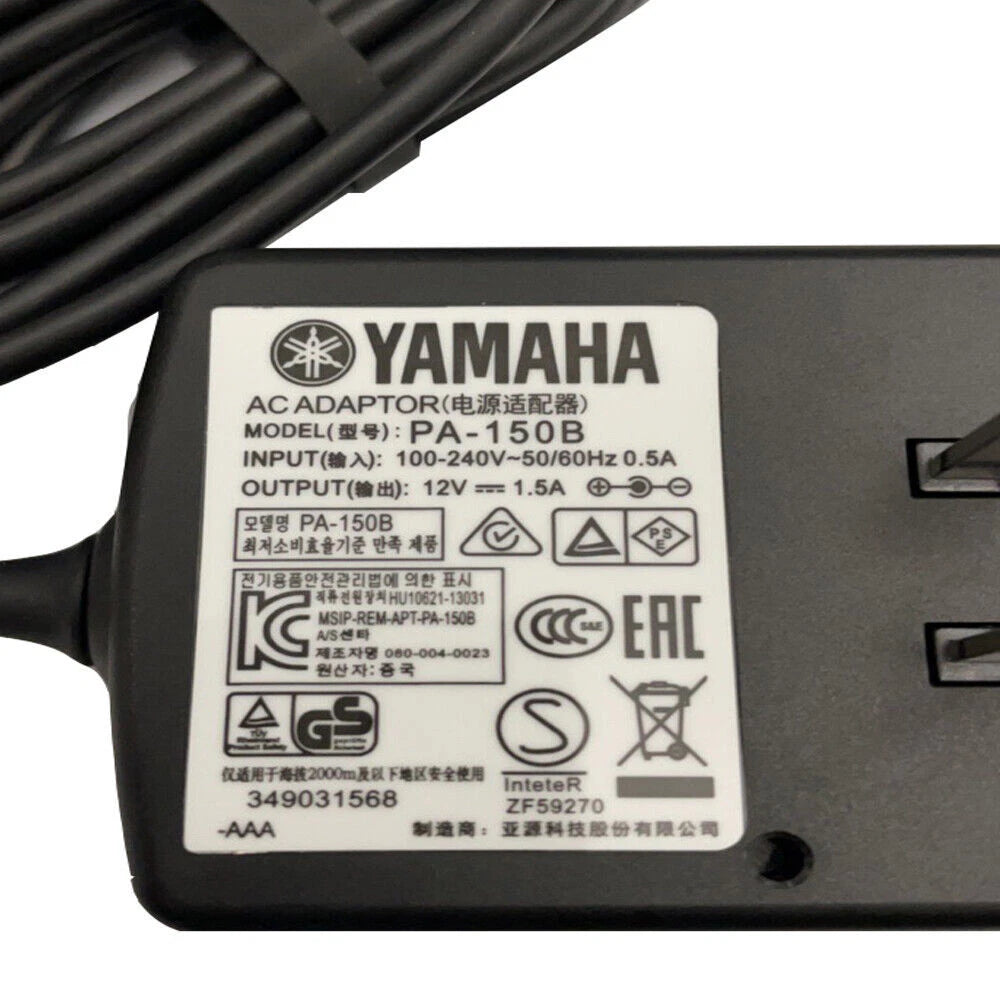 1PC Power Adapter PA-150B For KPA6 PA-150A EAD-10 P DGX Series Digital Pianos