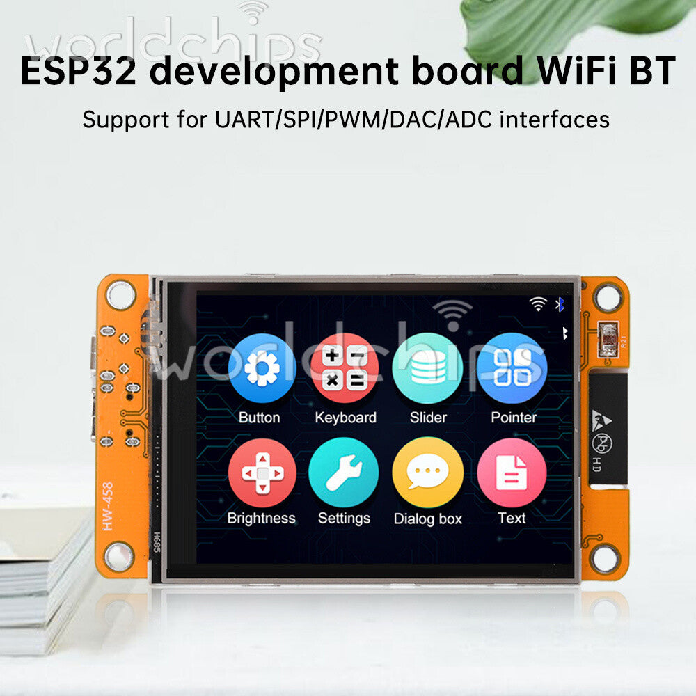 1-10PCS ESP32 WIFI Bluetooth Development Board 2.8" LCD TFT Touch Screen Module