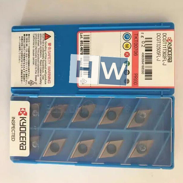 BOx/ 10PCS Kyocera Diamond CNC Blade DCGT11T302FL-J PR930