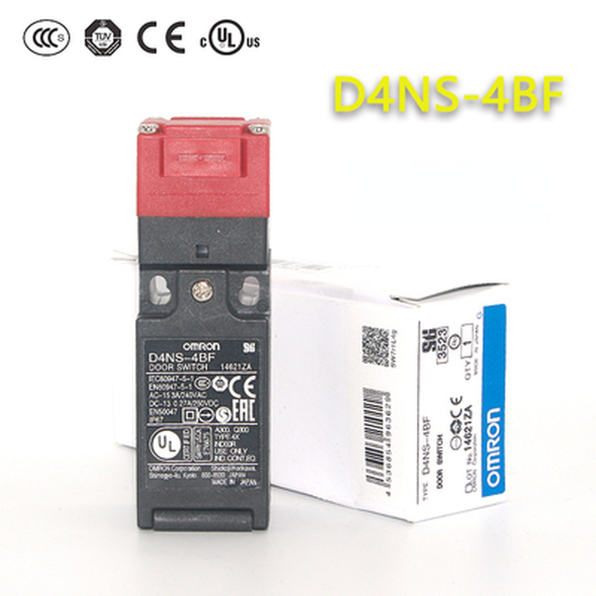 1pcs Omron Safety Door Limit Switch D4NS-1BF D4NS-2BF D4NS-4BF