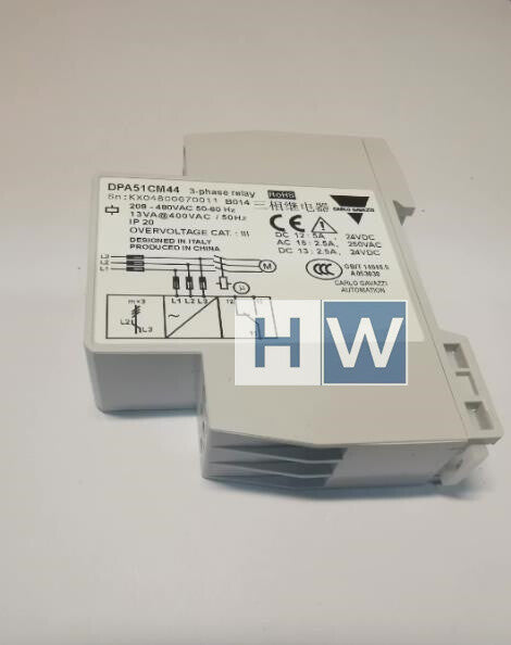1pc  CARLO GAVAZZI DPA51CM44 Phase Sequence Power Protection Relay