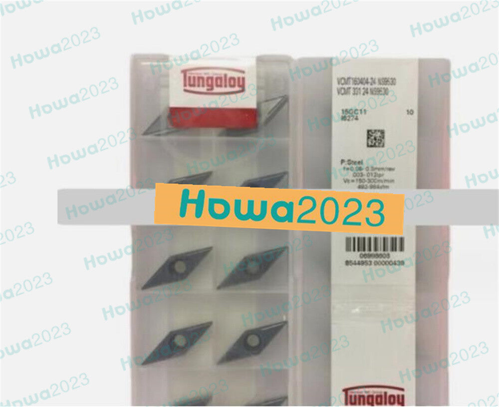 10Pcs/BOX Tungaloy VCMT160404-24 NS9530 VCMT331-24 NC blade Carbide insert