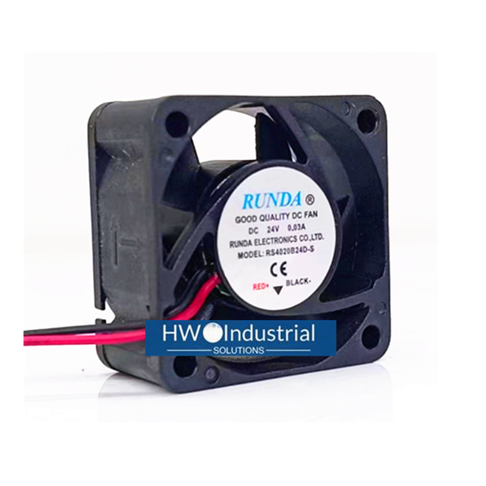 1/piece RUNDA RS4020B24D-S 24V 0.03A 4020 4cm Double Ball Bearing Cooling Fan
