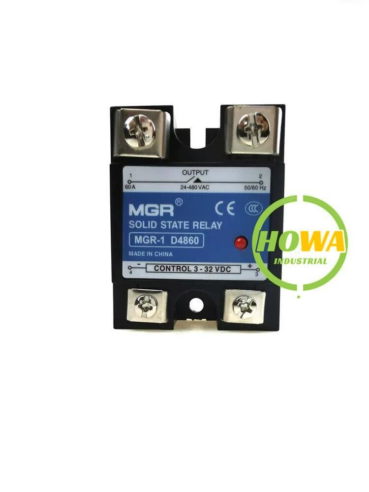MGR Solid State Relay MGR-1 D4860 D4875 D4880 D4890 D48100 D48120 D48150 1/piece