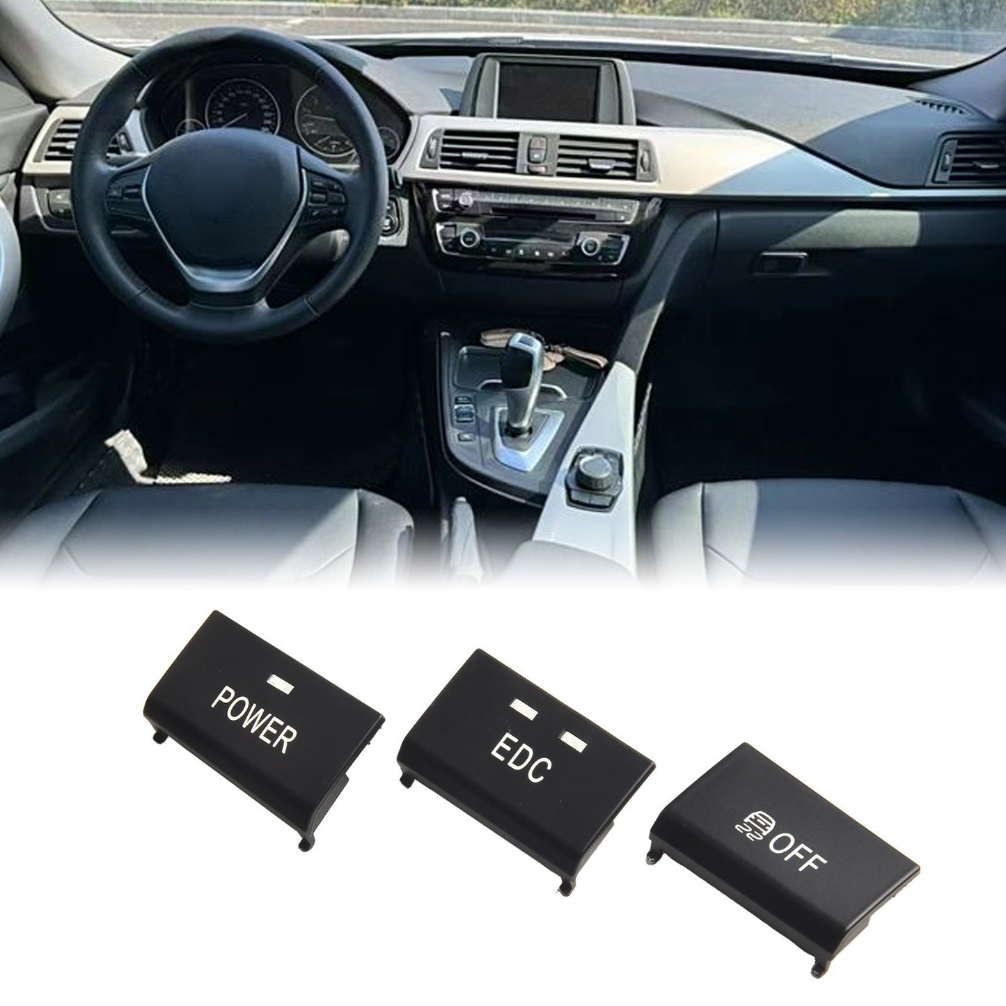 Direct Replacement Centre Console Buttons Compatible with For BMW Models