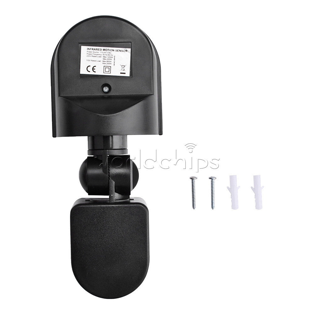 AC110-240V Wall Surface Mounted Waterproof Body Infrared Inductive Switch Sensor