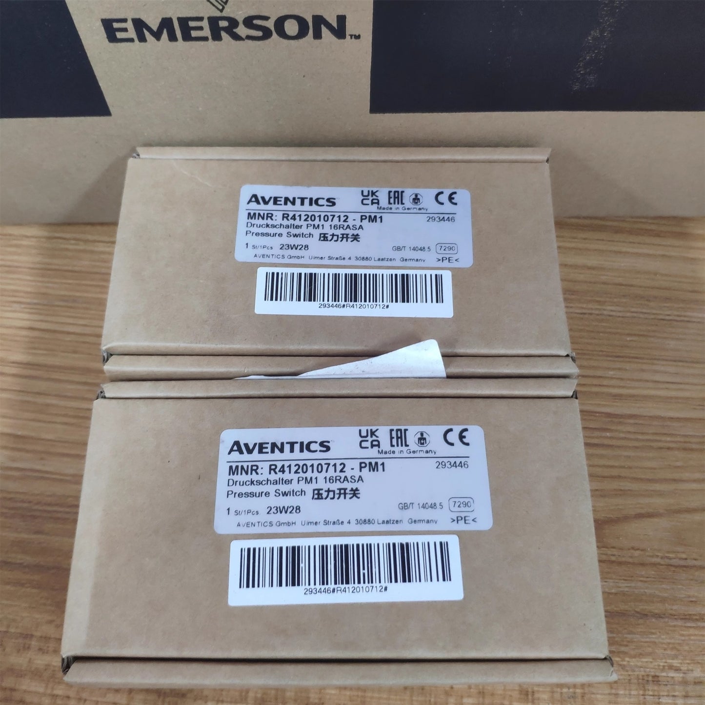 1pcs AVENTICS Pressure Switch R412010712 Series  PM1 0.2-16bar Fast delivery