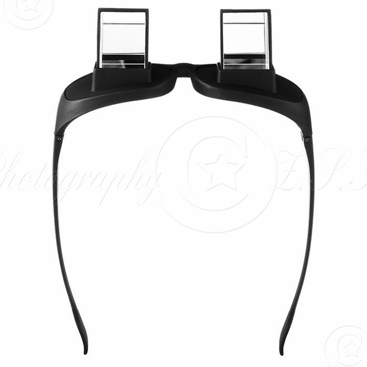 Refraction Downward 90° Lazy Glasses Periscope Prism Fishing Watch Floats Bed TV