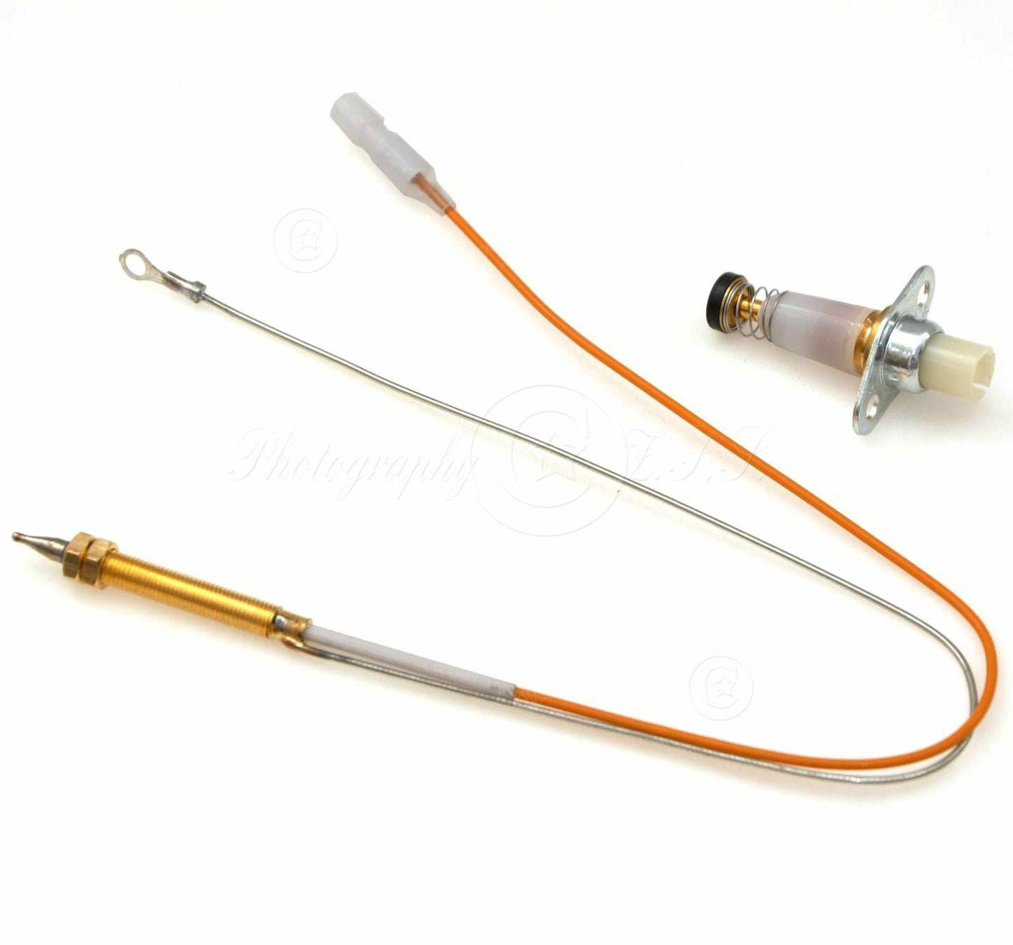Gas Stove Safety Solenoid Valve Probe+Thermocouple Flameout Protector Repair Kit