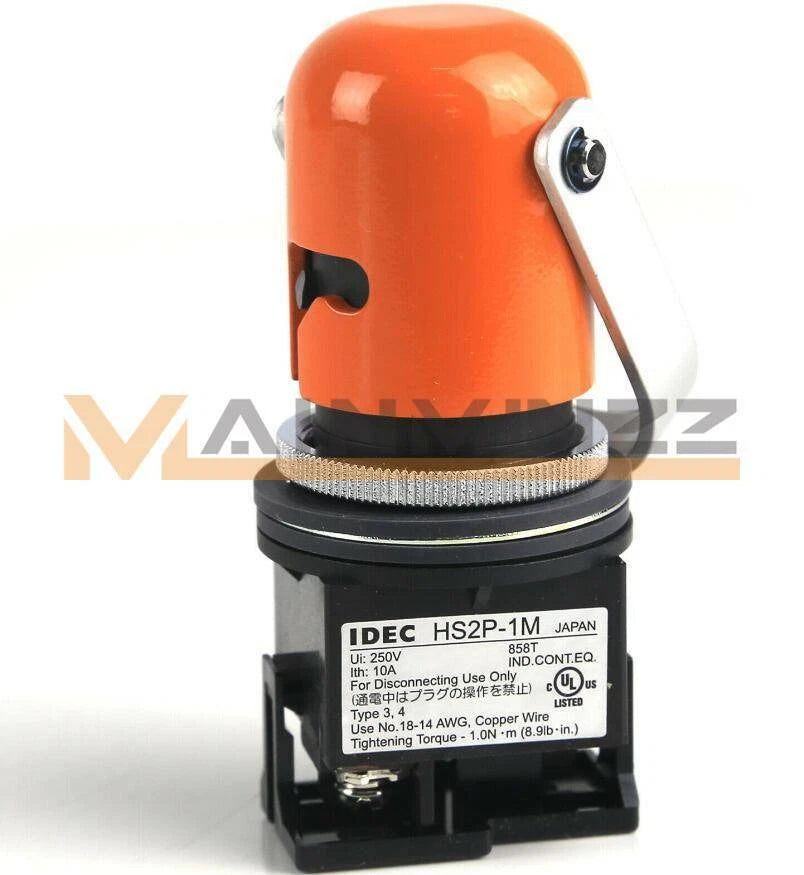 One For IDEC Safety switch latch lock HS2P-1M 250V 10A  #P