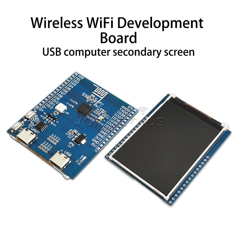 2.4-in ESP32S2 240x320 Display Development Board Wireless WiFi Development Board