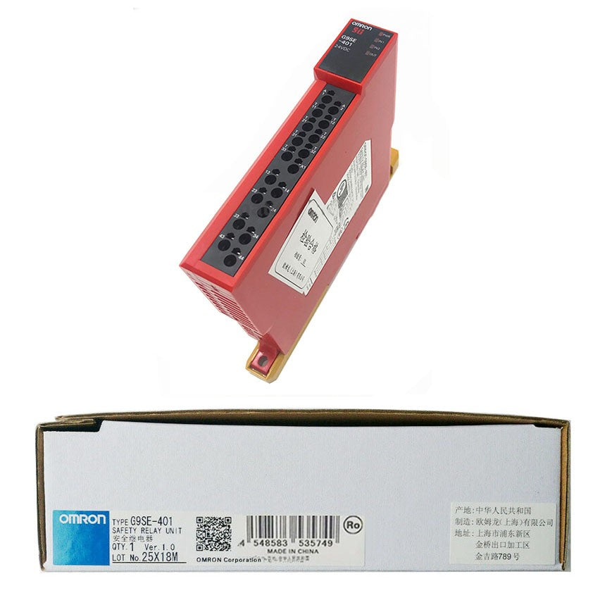 Omron G9SE-401-DC24 G9SE-401 DC24 G9SE 401 G9SE401 Safety Relay Unit in box