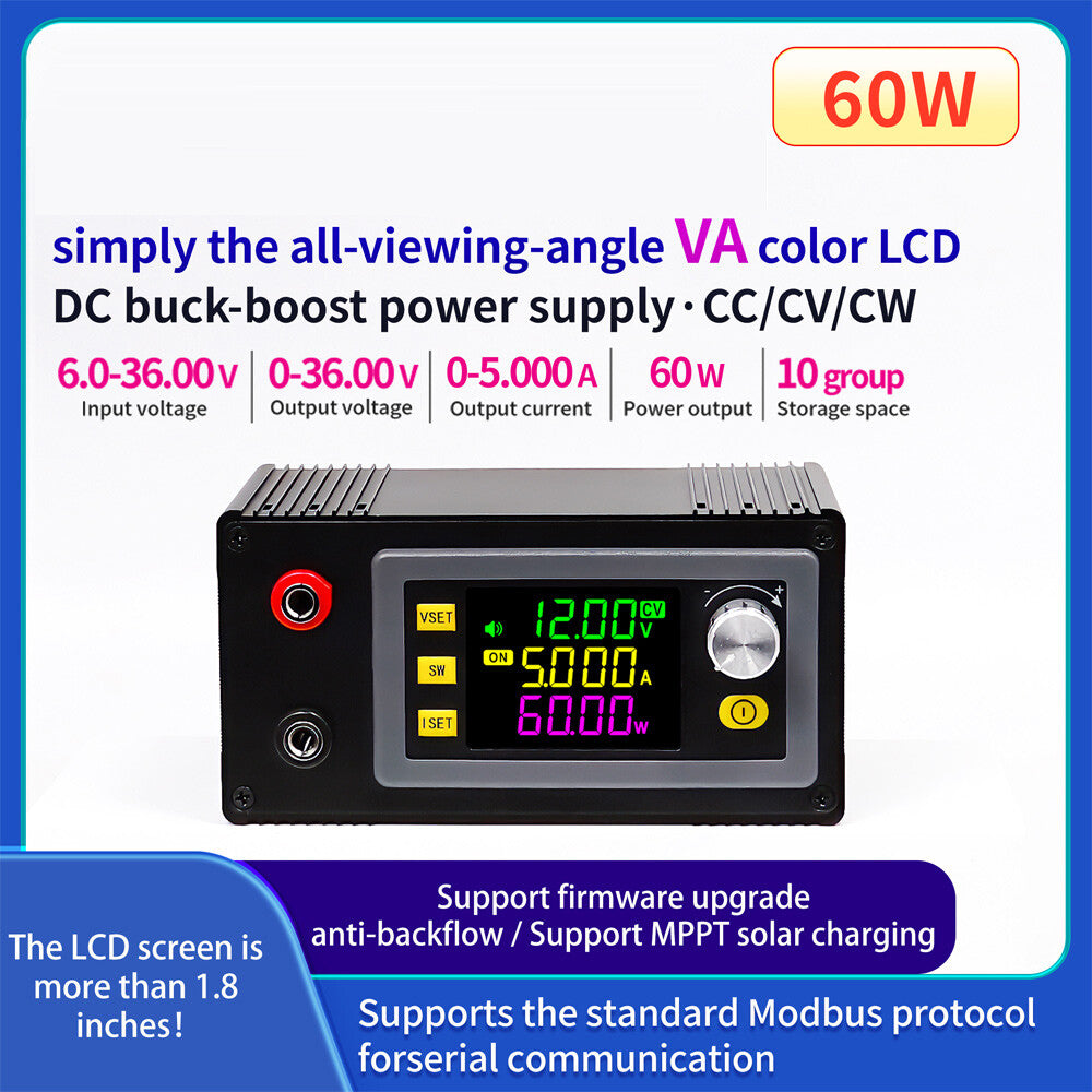 SK60 CNC Boost Buck DC Adjustable Voltage Regulator Power Supply Solar Charging