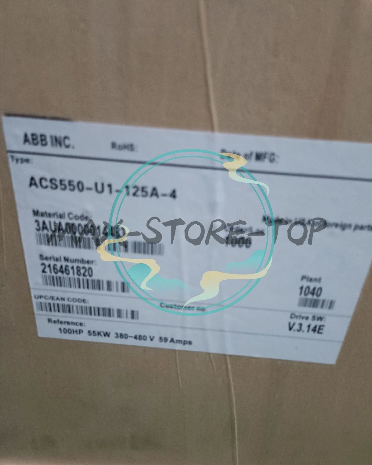 ACS550-U1-125A-4  Frequency converter Fast Shipping  or UPS