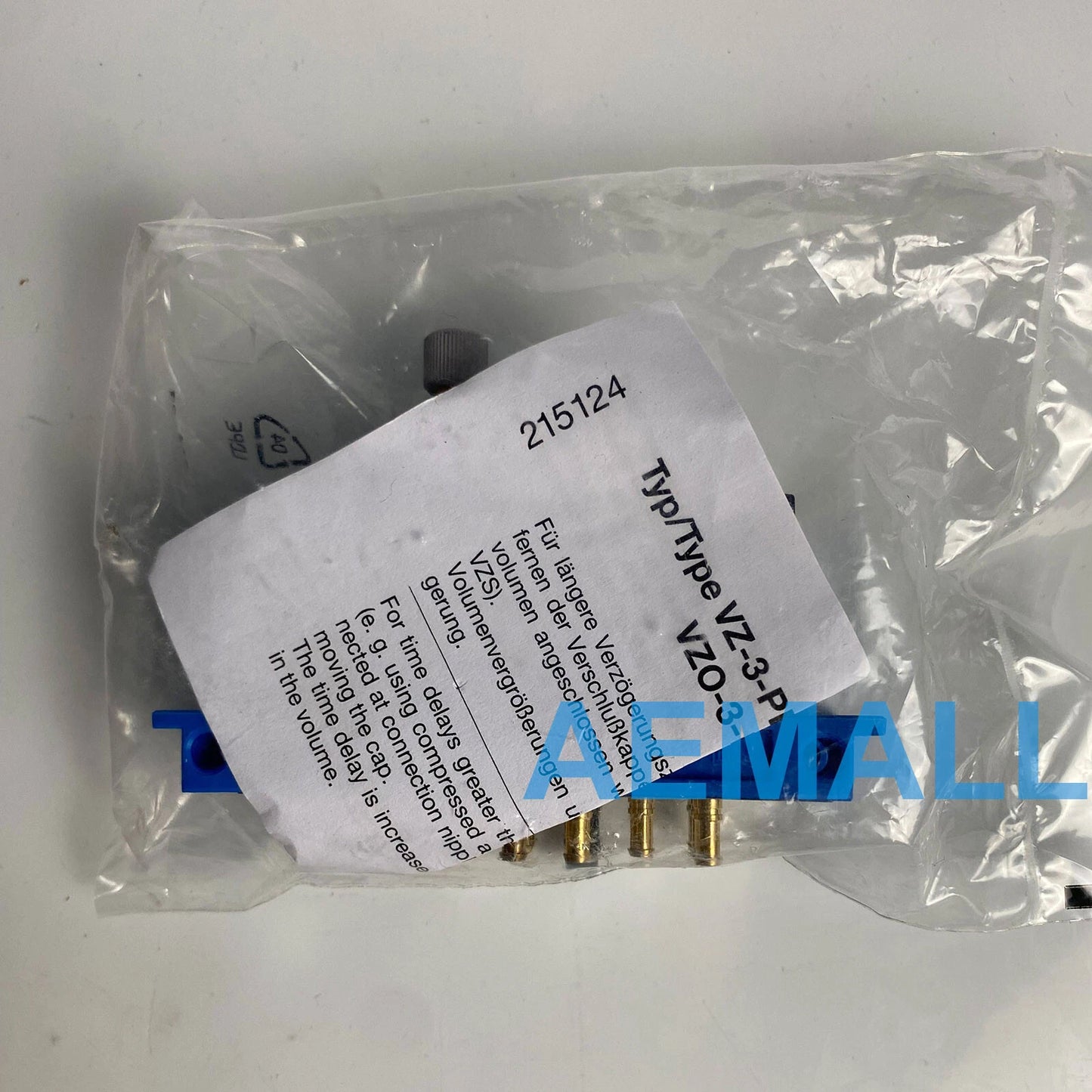 1pcs  Festo VZ-3-PK-3 5755 Time Delay Valve/Pneumatic Timer #P