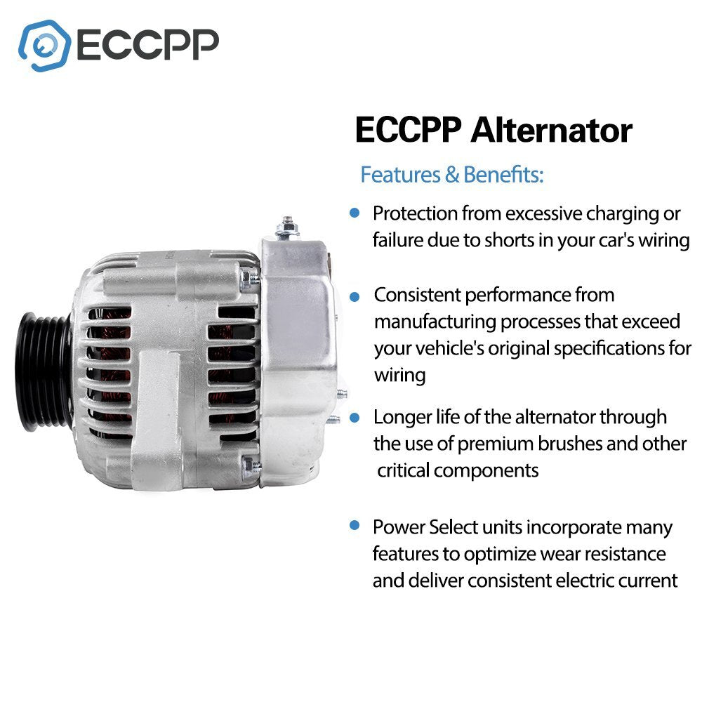 ECCPP Alternator For 1.8L 1.6L GEO Prizm Toyota Corolla Celica 1993 1997 27060