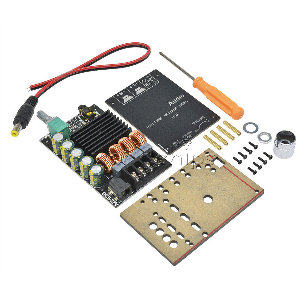 HIFI TPA3116 Bluetooth 5.0 High Power Digital Amplifier Stereo Board 100W+100W