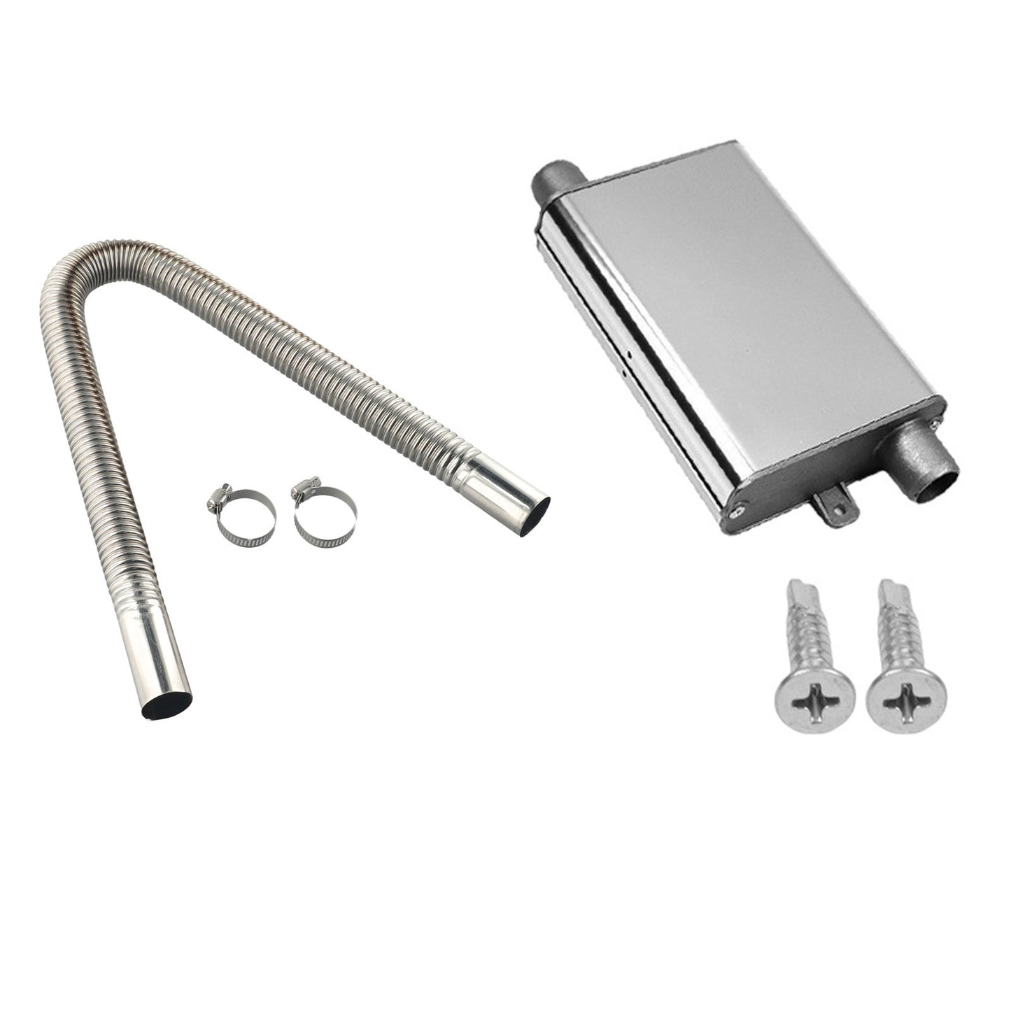 60CM Stainless Steel Exhaust Pipe for Generator Auxiliary Heating Systems