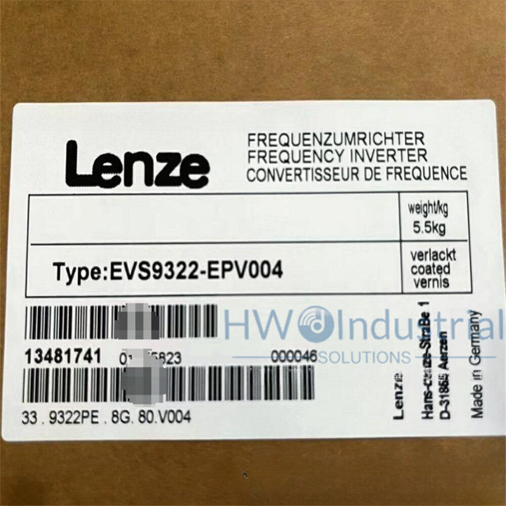 1/Piece Lenze Inverter EVS9322-EPV004 EVS9322EPV004 Frequency Converter Drive