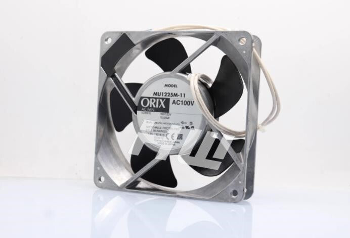 1Pc   MU1225M-11 12CM 12025 AC100V High-end Dual Ball Cooling Fan