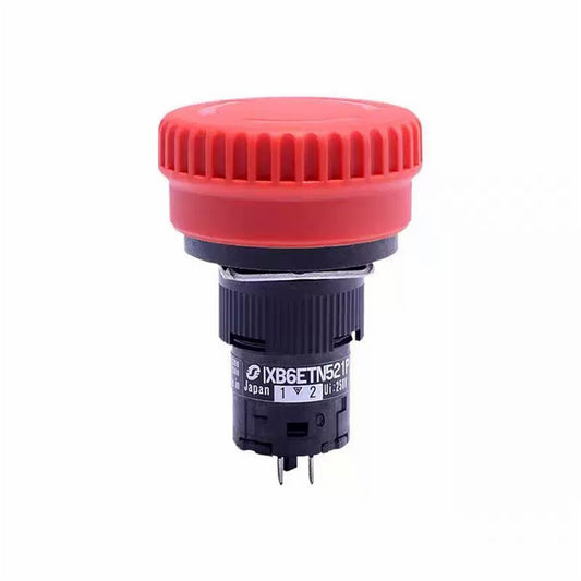 1/Piece  XB6ETN521P XB6-ETN521P Emergency Stop Circular Button Switch 16mm