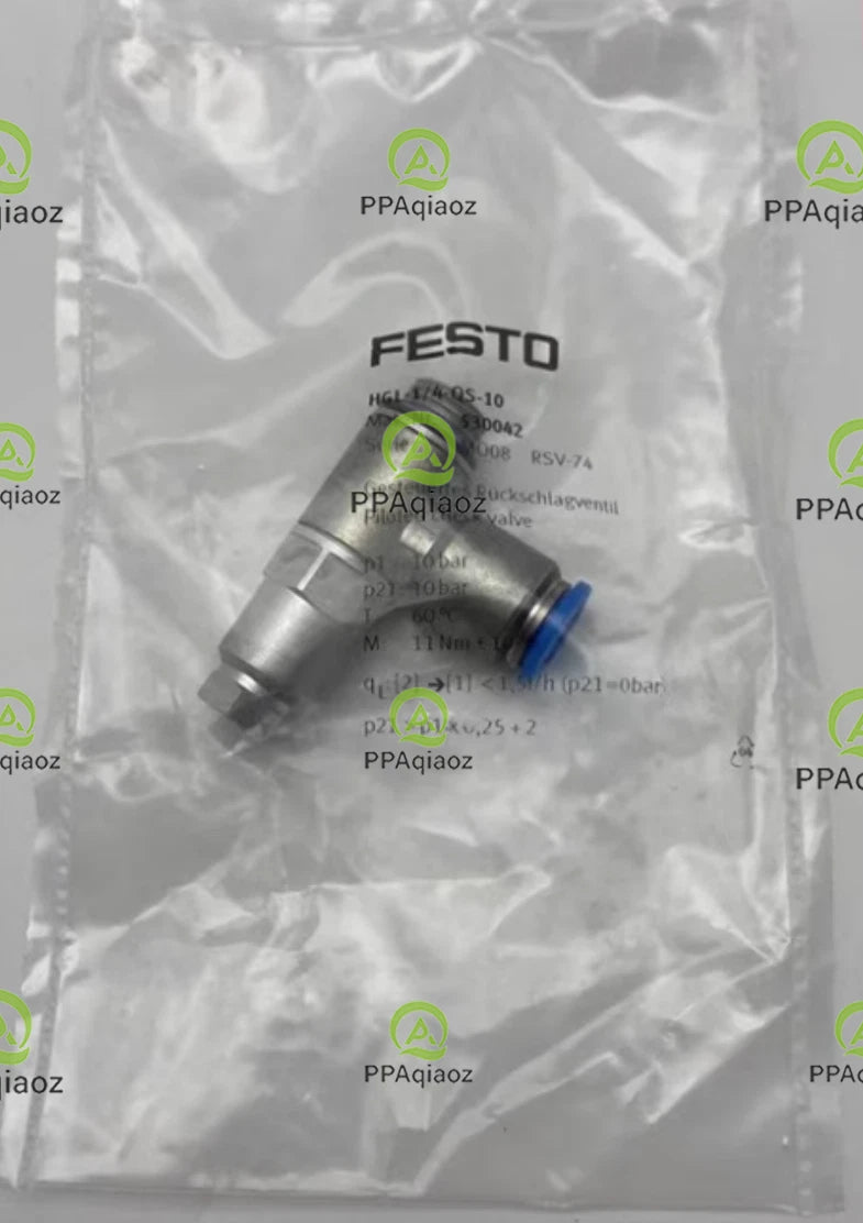 1PCS  FESTO HGL-1/4-QS-10 530042 Valve Free Shipping