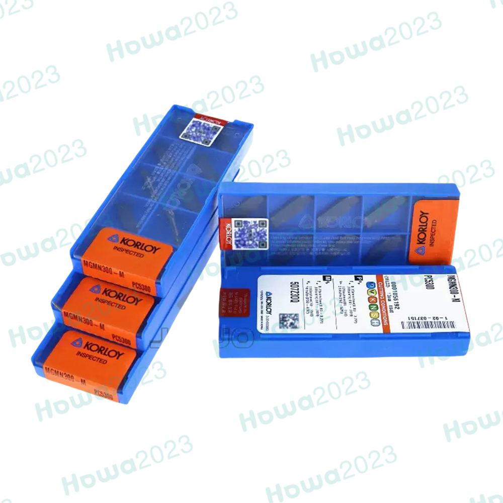 10Pcs/BOX MGMN300-M PC5300  KORLOY CNC Turning Blade Carbide Inserts