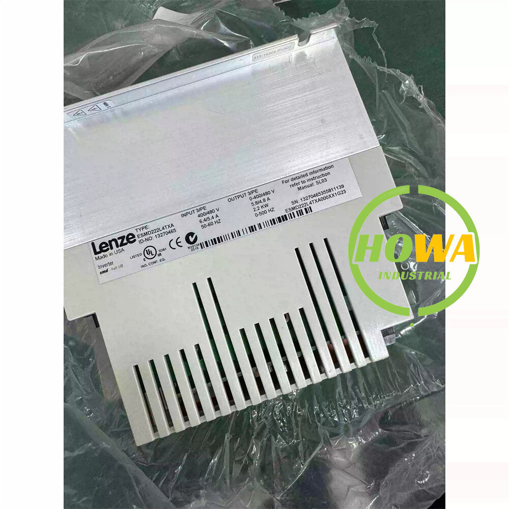 1/Piece  Lenze Inverter ESMD222L4TXA 380V 2.2kw Frequency Converter