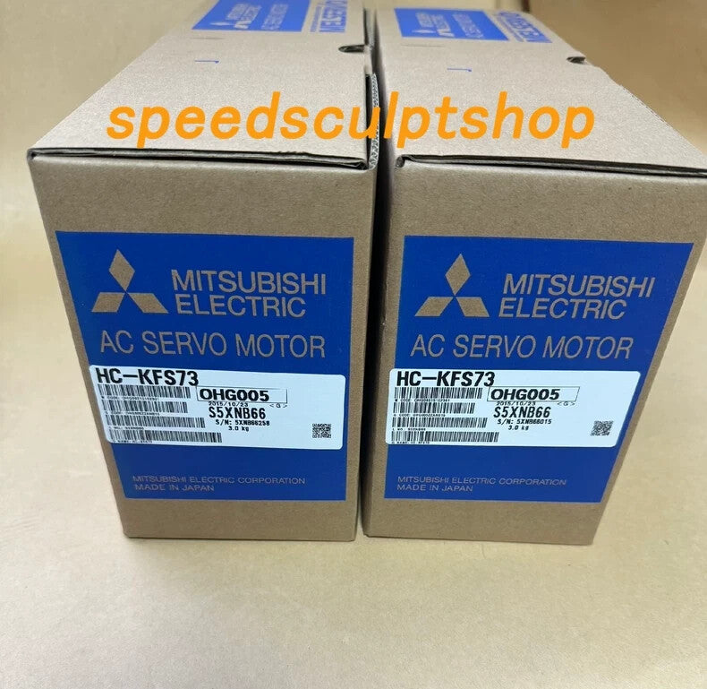1PCS  HCKFS73 Mitsubishi HC-KFS73 750W AC Servo Motor Fast delivery