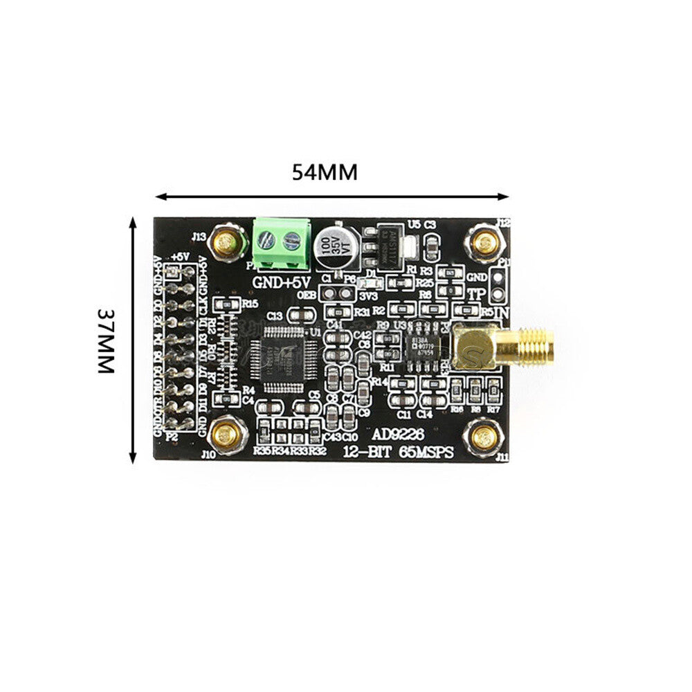 AD9226 High-Speed ADC Module 65M Acquisition For FPGA Development