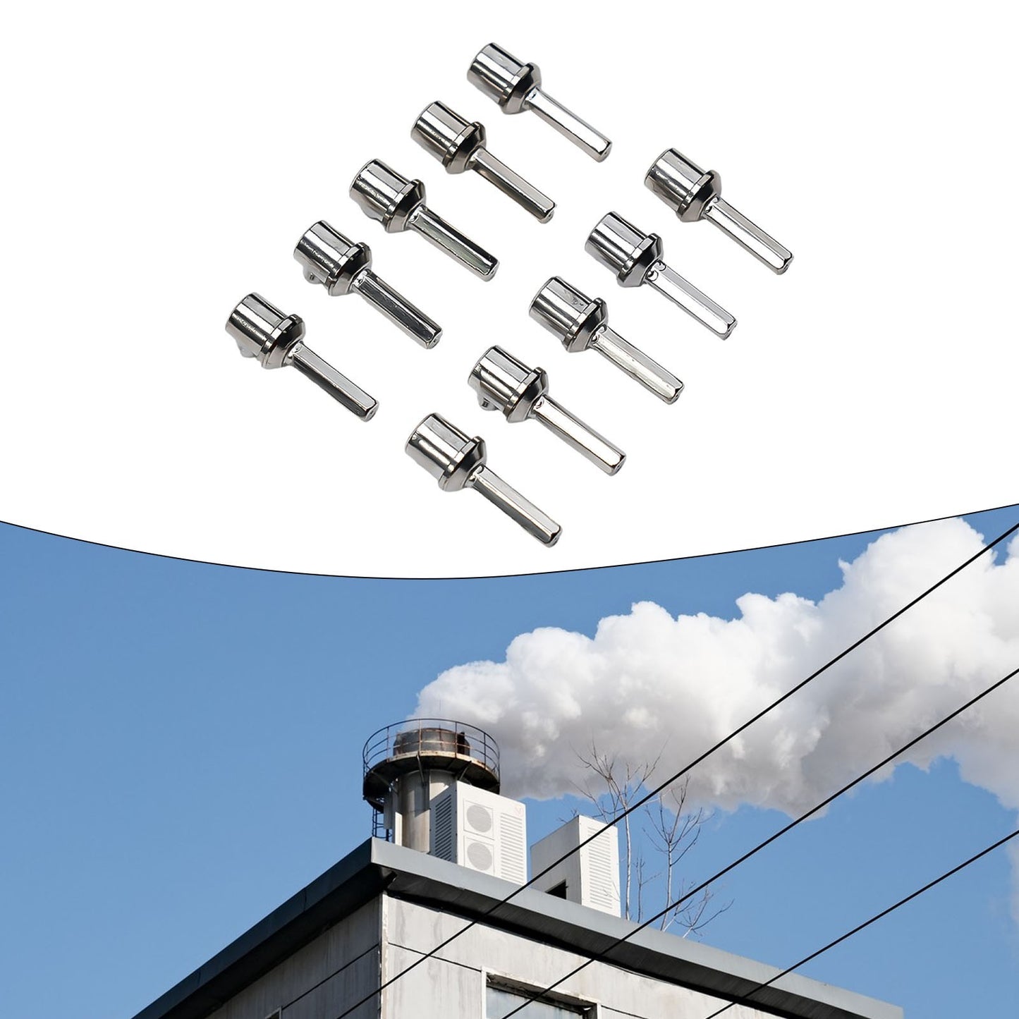 Convenient Package of Drill Adapters for Comprehensive Chimney Cleaning