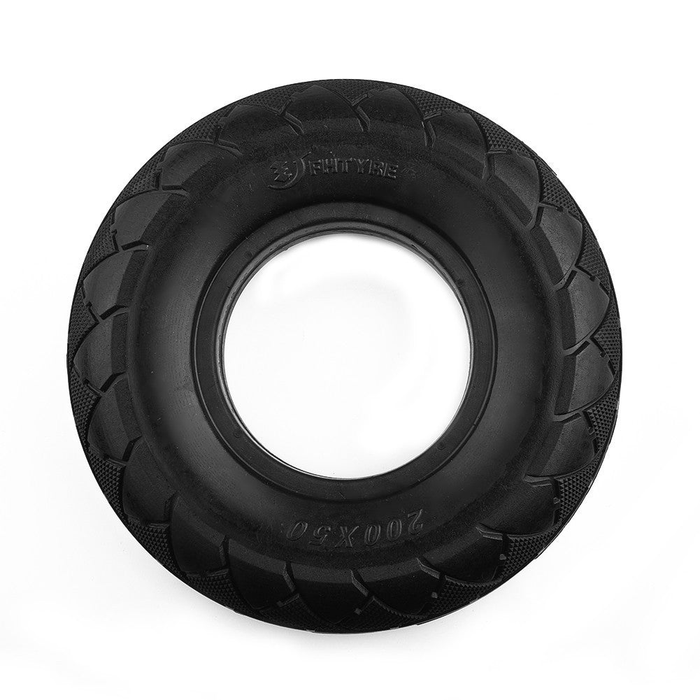 200x50(8x2) Tubeless Solid No Flats Tire For Scooter E100 E175/E200