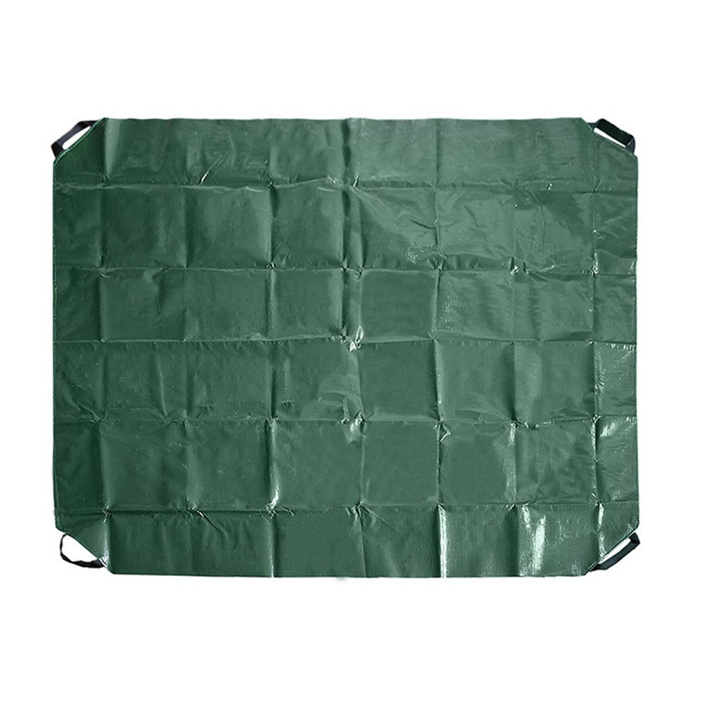 Tear Resistant Outdoor Mat with Four Handy Grip Handles for Ease of Use