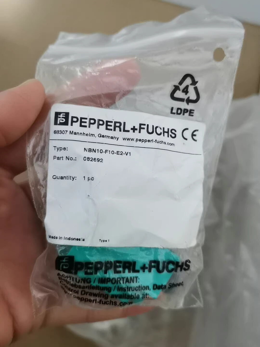 1Pc  Inductive Sensor NBN10-F10-E2-V1