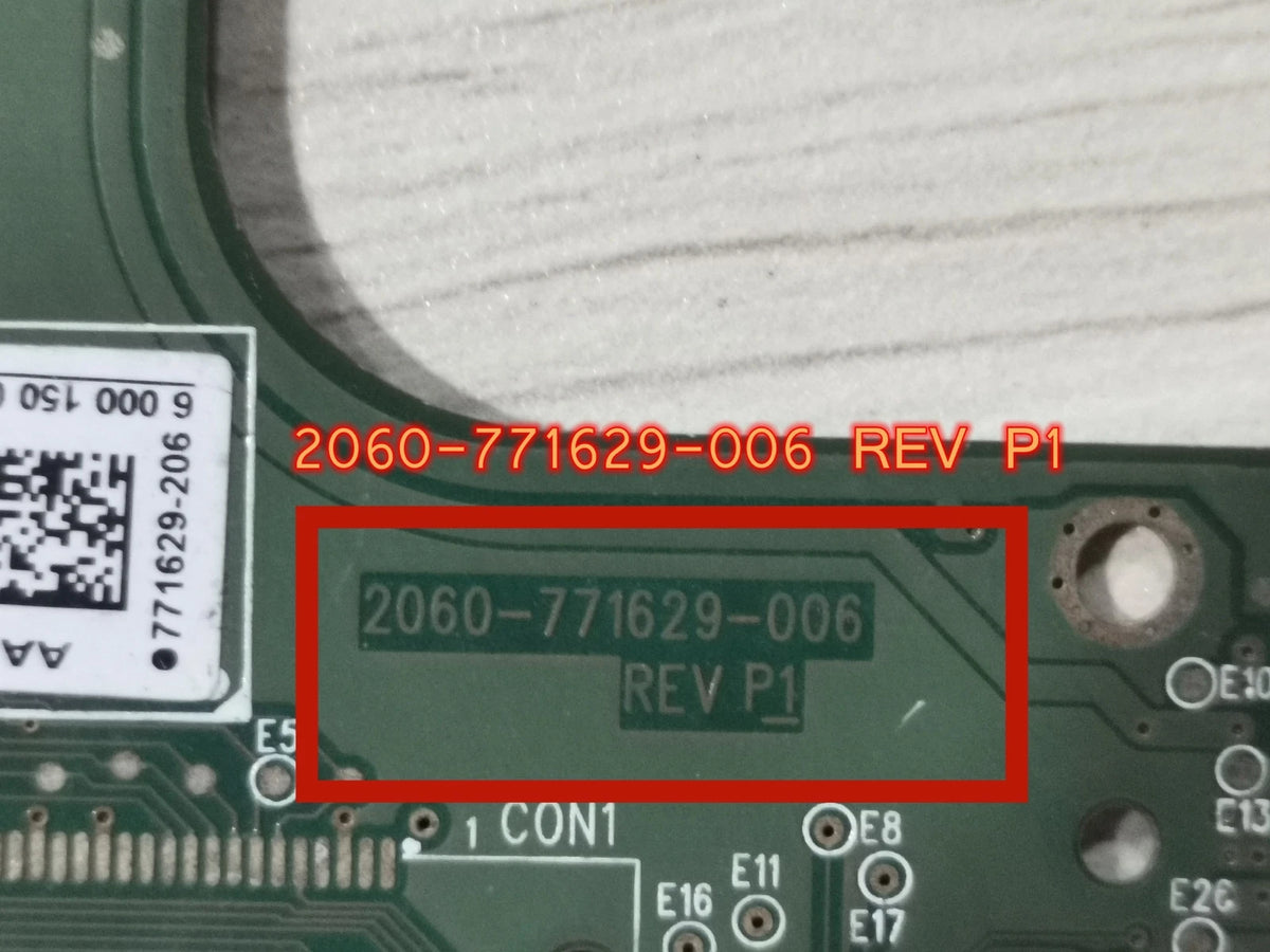 HDD PCB Board number: 2060-771629-006 REV P1 Hard Disk Circuit Logic Board