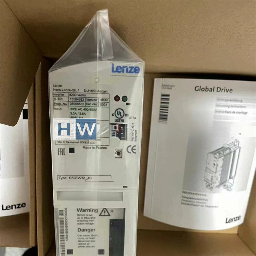 1/Piece LENZE Inverter E82EV751K4C E82EV751-4C E82EV751_4C Frequency Converter