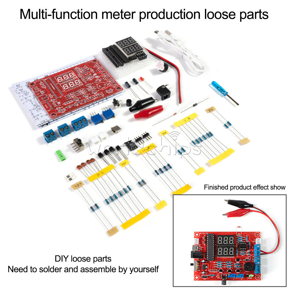 Current Temperature Detection PWM Signal Generator Electronic DIY kits 5V