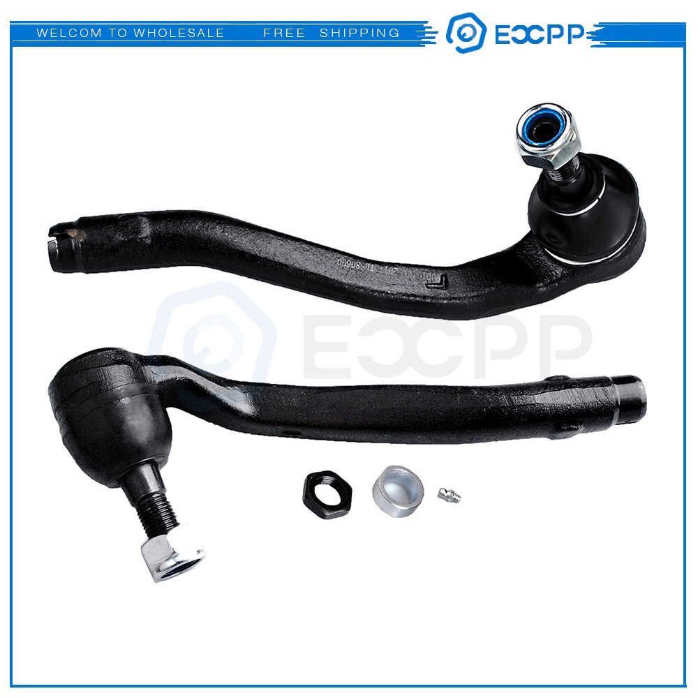 98-05  Pcs (2) Front Outer Tie Rod End Links for Mercedes-Benz ML320 ML350