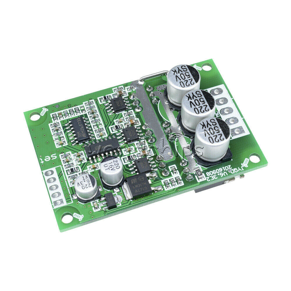 Brushless Motor PWM Control Controller Balanced BLDC Driver Board DC 12V-36 500W